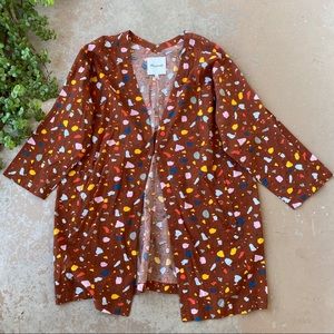 Madewell Terrazzo Robe Kimono Jacket
